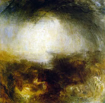 Shade and Darkness - the Evening of the Deluge William Turner